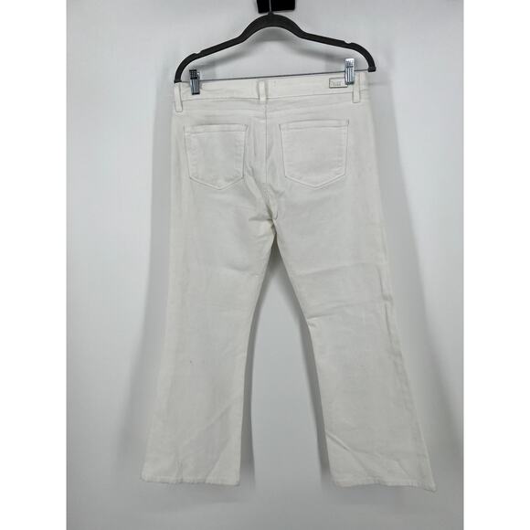 Paige white skyline boot jean pants 31 - Picture 3 of 6